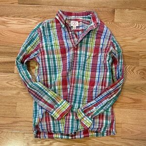 Brooks brothers ‘Red fleece’ colorful Plaid Men's Shirt